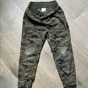 Jumping Beans Green and Black Casual Jogger Pants